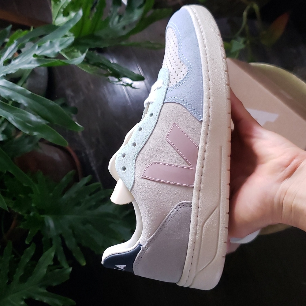 Veja V-10 Suede Sneakers - Picture 14 of 17